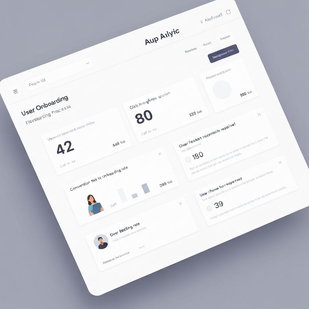 OnboardPad dashboard preview showing analytics and response data